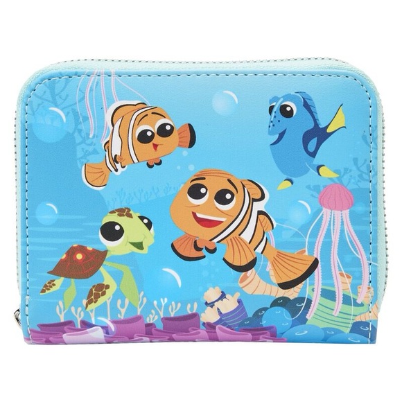 Loungefly PIXAR Finding Nemo 20th Anniversary Zip Around Wallet - Picture 1 of 14